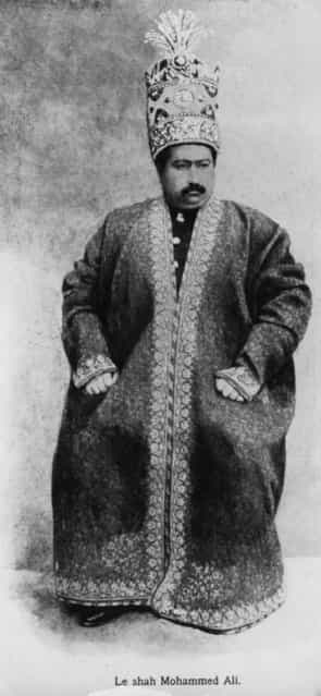 1907: Mohammed Ali, Shah of Persia (1872 - 1925), who reigned from 1907 to 1909