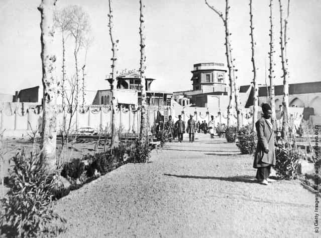 The Palace of the Shah at Isfahan (Esfahan) in Iran, circa 1930