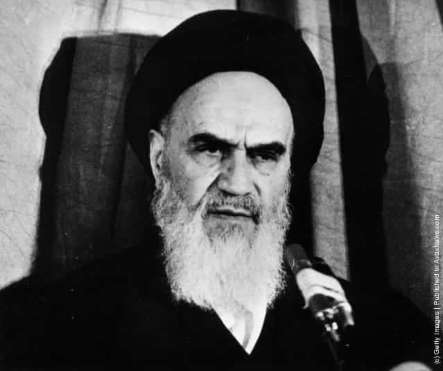 1979: Iranian leader, Ayatollah Imam Rouhollah Khomeini