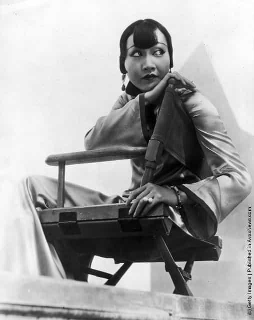 1935: Chinese-American film star, Anna May Wong