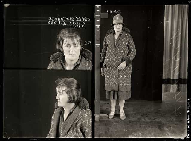Jessie Longford, criminal record number 686LB, 22 July 1926. State Reformatory for Women, Long Bay, NSW