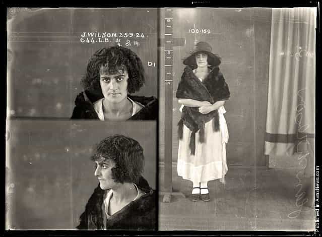 Jean Wilson, criminal record number 644LB, 25 September 1924. State Reformatory for Women, Long Bay, NSW