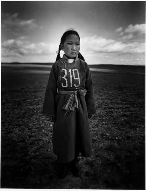 Mongolian Child Jockeys