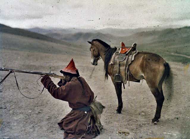 A hunter in vicinity of Urga