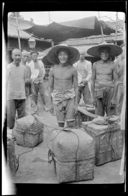 Grub Boxes. China, Chengdu, 1917-1919. (Photo by Sidney David Gamble)