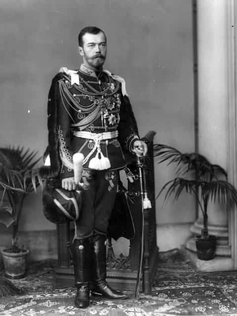 Tsar Nicholas II of Russia (1868–1918) who was shot with his entire family by the Red Guards at Yekaterinburg, circa 1910. (Photo by W. & D. Downey)