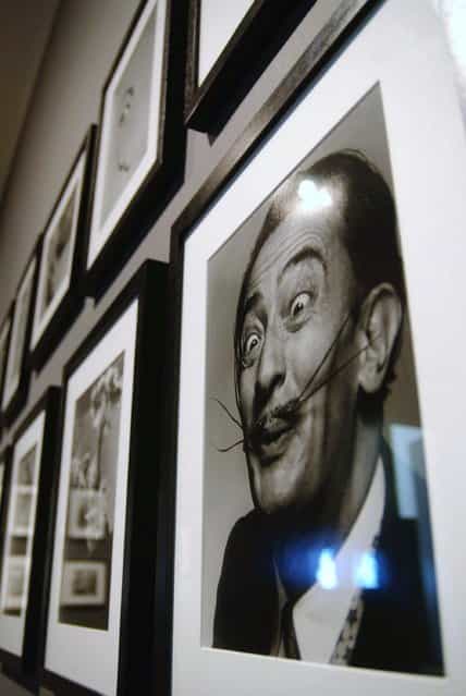 A portrait of Salvador Dali at the Dali & Film exhibition at the Tate Modern on May 30, 2007 in London. The exhibition displays the surrealist's collaborations with film makers including Walt Disney, Alfred Hitchcock and the Marx brothers. (Photo by Jim Dyson)