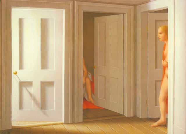 Doors. Artwork by George Tooker