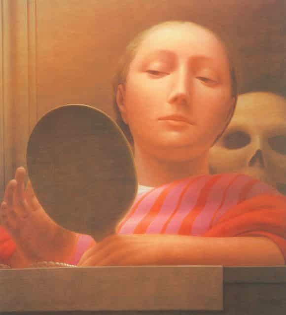 Mirror I. Artwork by George Tooker