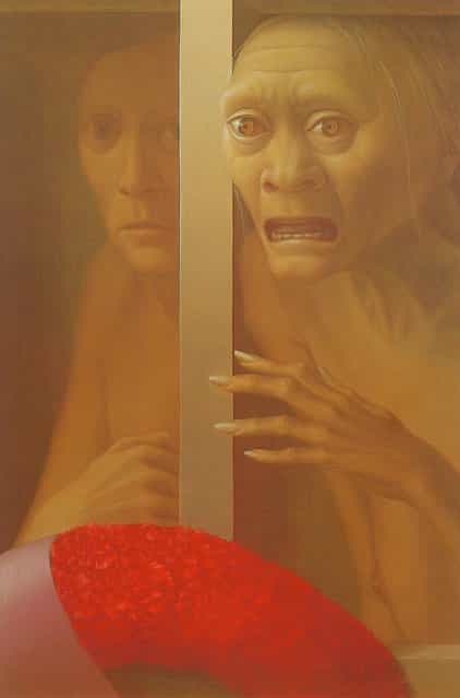The Lesson. Artwork by George Tooker