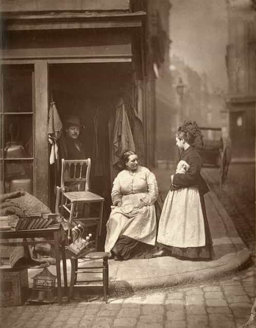 Old Furniture. (Photo by John Thomson/LSE Digital Library)