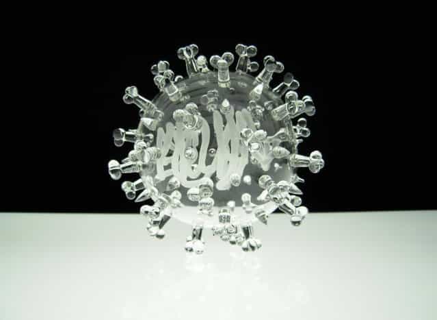 Luke Jerram’s Glass Microbiology Sculptures