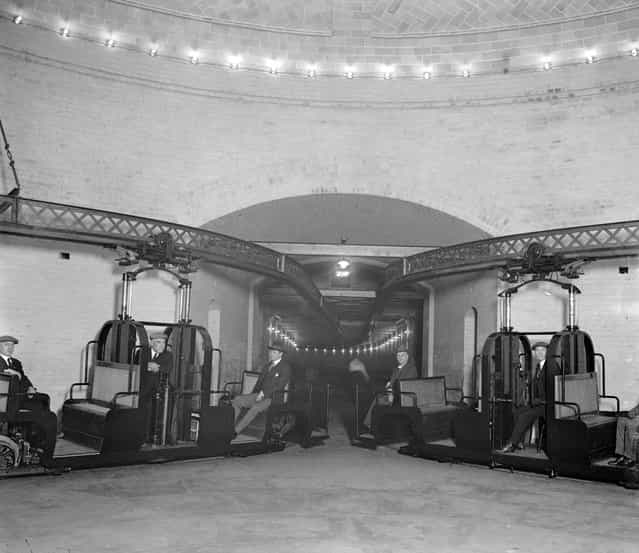 Senate Subway R.R., between 1920 and 1930]. (Photo by Harris & Ewing Collection)