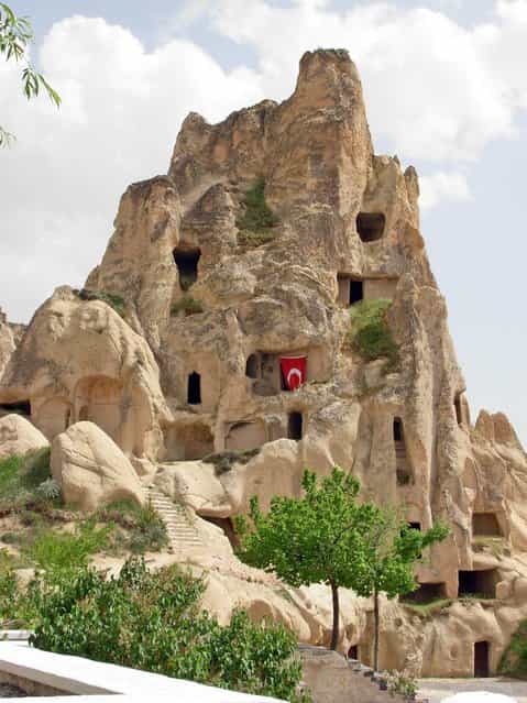 Multi-Level Underground City, Cappadocia, Turkey