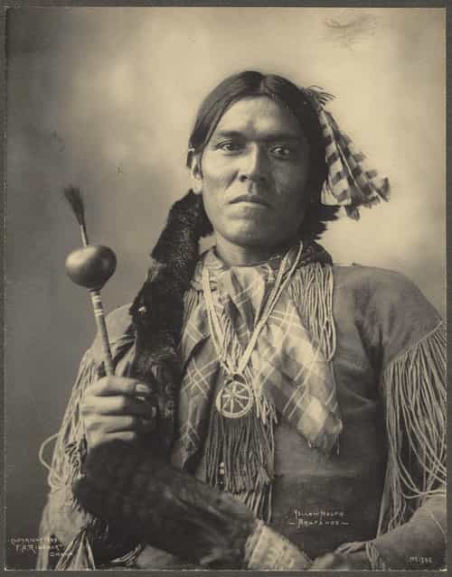 Yellow Magpie, Arapahoe, 1899. (Photo by Frank A. Rinehart)