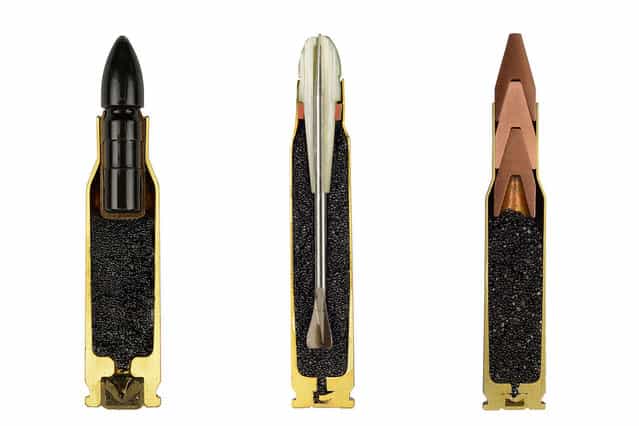 Cross Sections Of Bullets By Sabine Pearlman