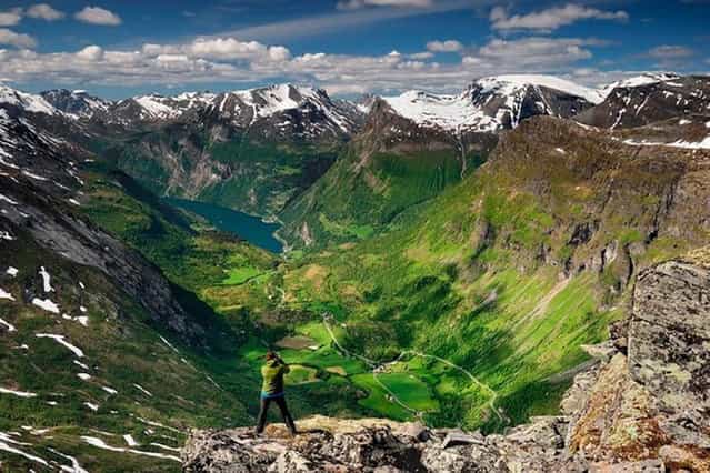 The Majesty Of Norway's Dalsnibba Mountain