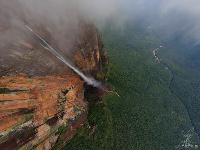 Angel Waterfall Of Venezuela By Dima Moiseenko