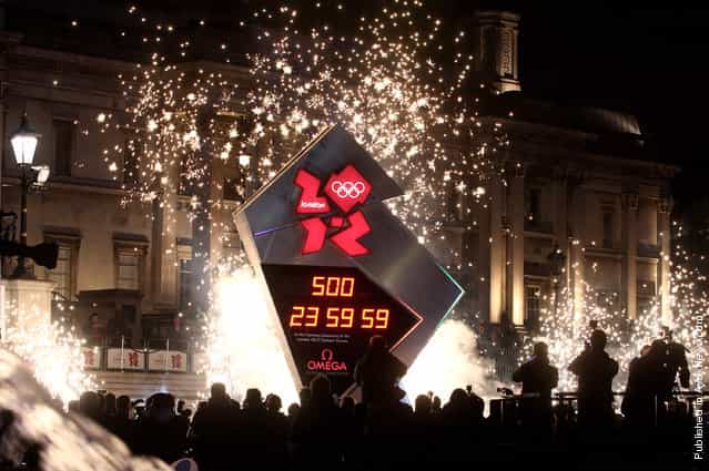 The London 2012 Countdown Clock Is Launched