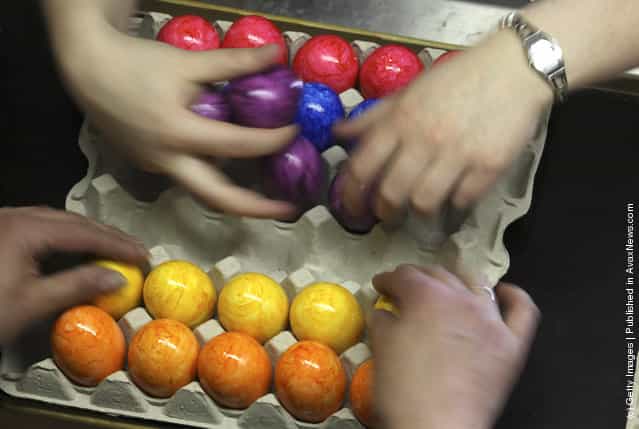 Easter Egg Factory Works Around The Clock To Meet Demand