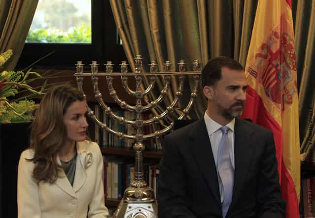 Prince Philippe And Princess Letizia of Spain's First Visit To Israel.