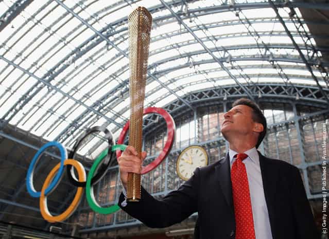 The Prototype Design For The London 2012 Olympic Torch Is Unveiled
