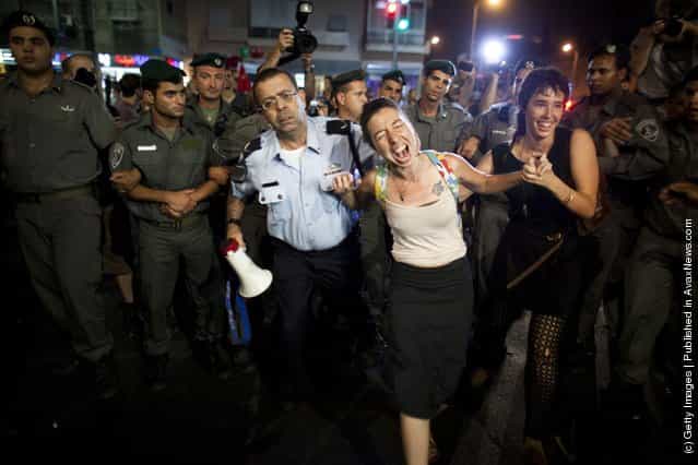 Tens Of Thousands Of Israelis Take To The Streets To Protest Cost Of Living