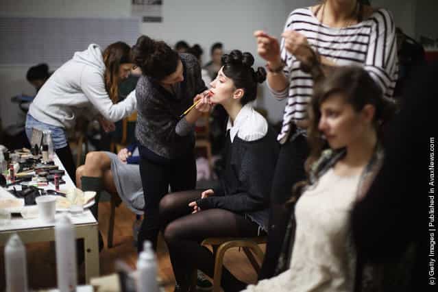 Students Take Part In The Glasgow School Of Art Fashion Show