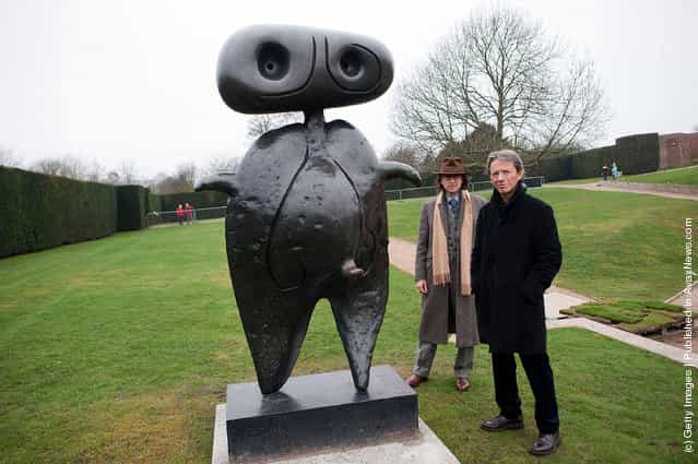 Sculpture Exhibition By Joan Miro Unveiled At The Yorkshire Sculpture Park