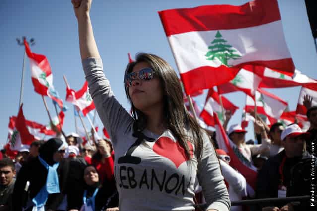 Mass Rally In Beirut To Demand Hezbollah Disarm