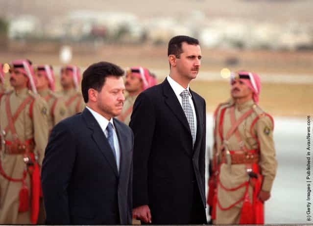 Bashar al-Assad, Jordanian King Abdullah ll