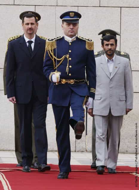  Mahmoud Ahmadinejad,Bashar al-Assad