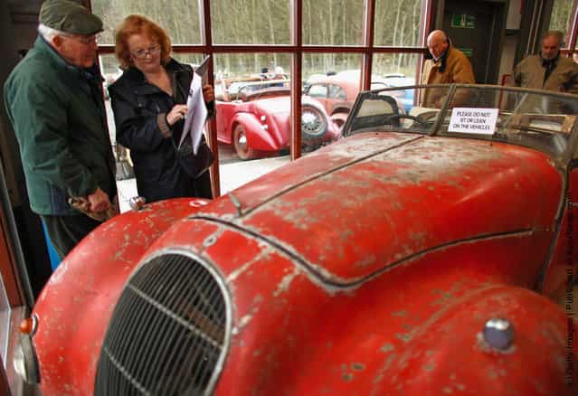 Extremely Rare Vintage Vehicles Are Put Up For Auction In Glamis