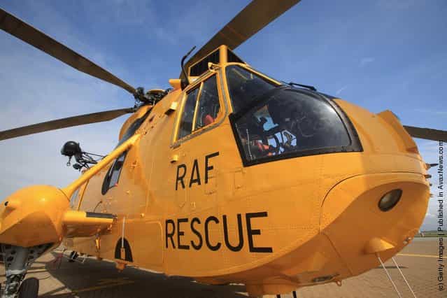 RAF Search And Rescue Teams Practice Ahead Of The Royal Wedding