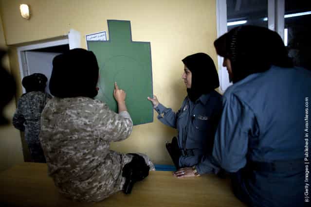 Female Afghan Police Recruits