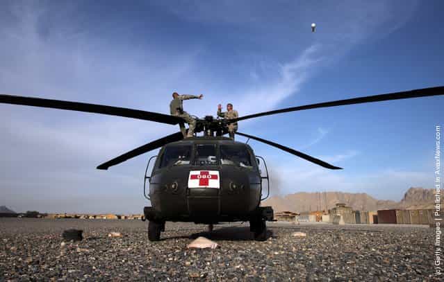 Medevac Teams Recover Casualties In Southern Afghanistan