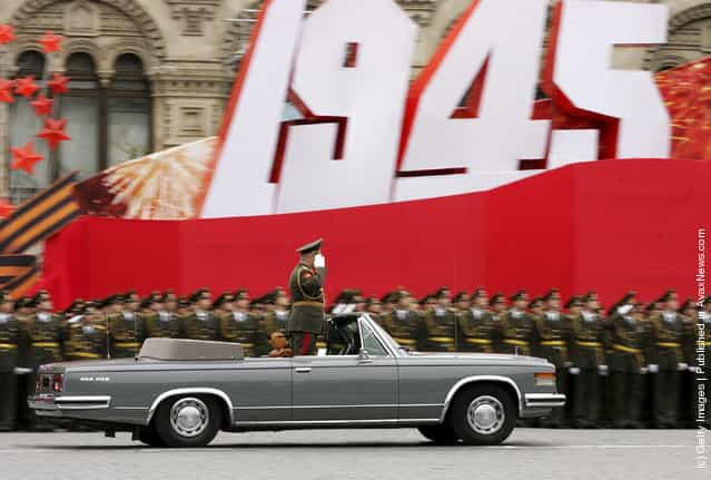 Moscow's Annual Victory Parade In Red Square 2005-2009
