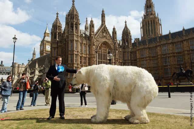 Greenpeace Protest Over The Government's Broken Environmental Promises