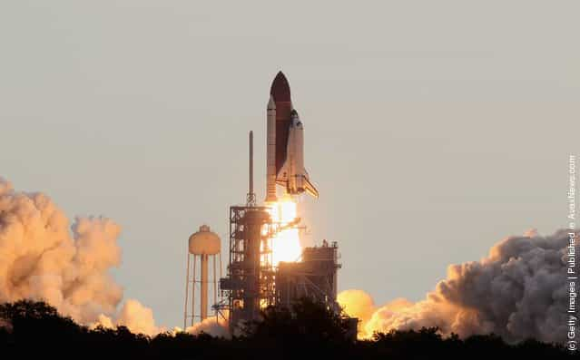 Space Shuttle Endeavour Launches Under Command Of Astronaut Mark Kelly