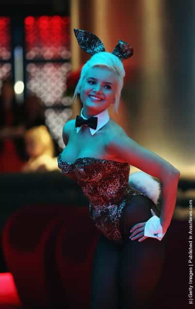 Launch Of The Marchesa Designed Playboy Bunny Costume Ahead Of The Opening Of The Playboy Club London