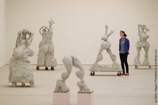 The Works Of Leading And Emerging Sculptors Are Unveiled In The New Exhibition At The Saatchi Gallery