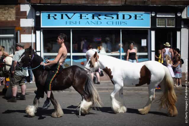 Travellers Attend The Annual Appleby Horse Fair