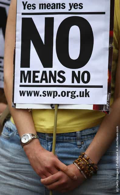 People March As The Slutwalk Arrives In Scotland
