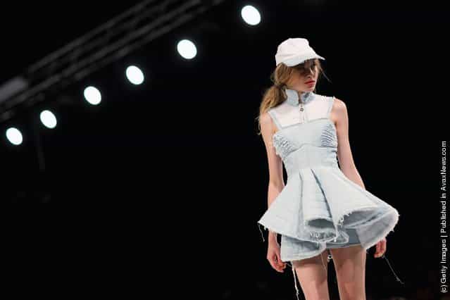 Students Show Their Work At Graduate Fashion Week