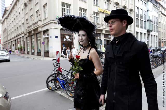 Goths Gather In Leipzig For Annual Music Fest