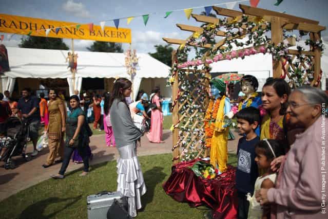 Janmashtami Hindu Festival at Bhaktivedanta Manor