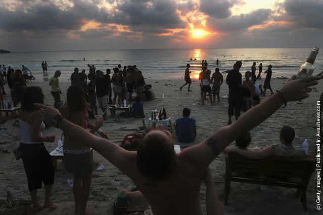 Koh Phangan, Thailand at the monthly Full Moon party