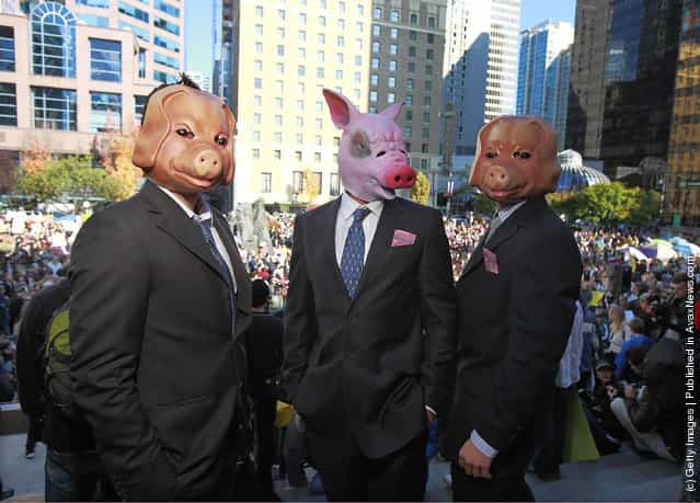 Wall Street Protests In Canada