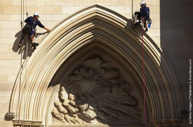 Washington National Cathedral Inspected For Earthquake Damage