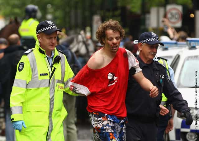Occupy Melbourne Protesters Clash With Police